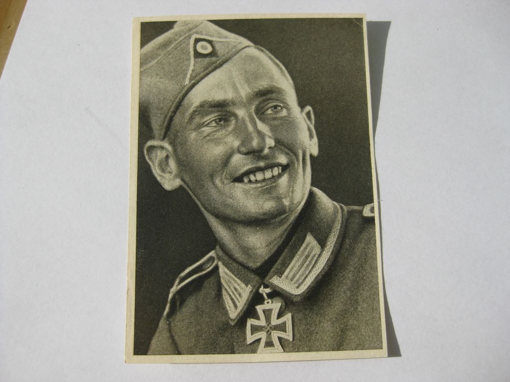 Sammlerkarte Sammelbildchen Propagandakompanie Ritterkreuz des Eisernen Kreuzes 1939 Wehrmacht Orden