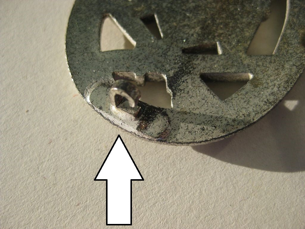 Allgemeines Sturmabzeichen (ASA) -SELTENE VARIANTE- Hersteller: Wilhelm Deumer in Lüdenscheid (???) Mint Condition