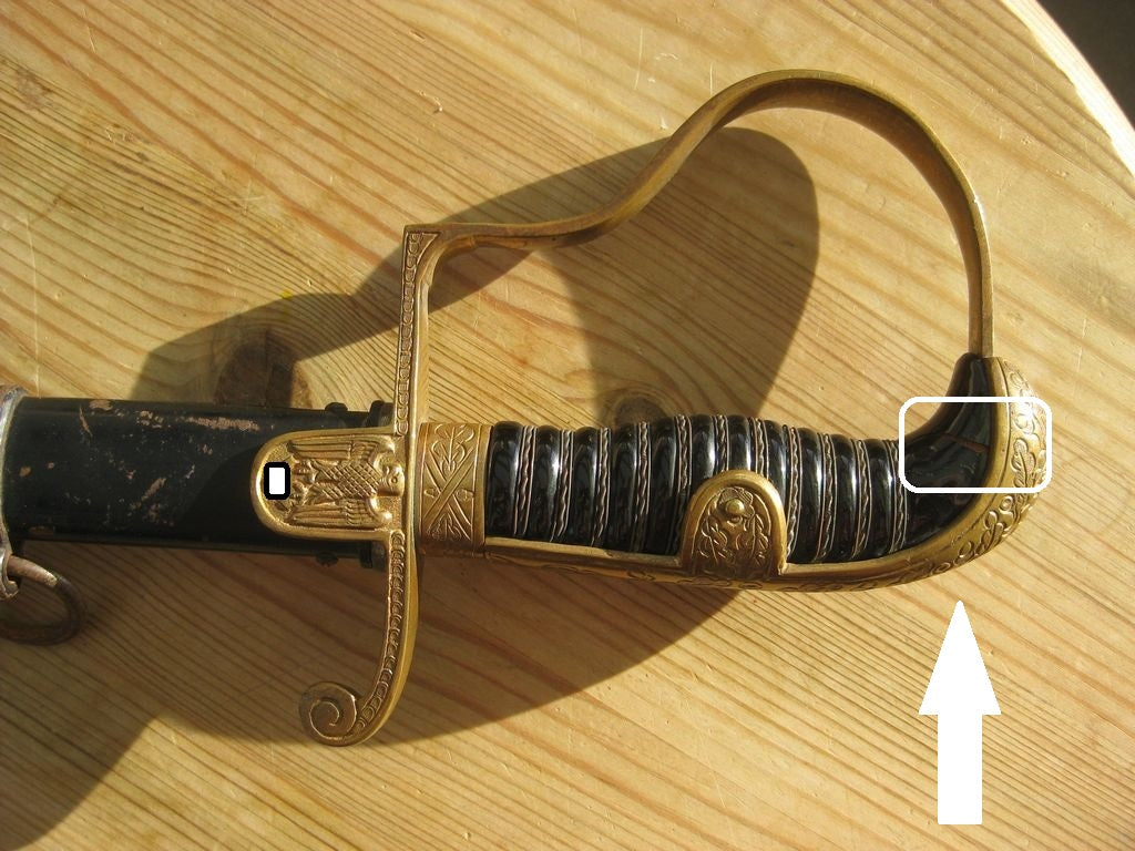 Offiziersäbel Wehrmachtssäbel  / Heer / Säbel Hersteller: Höller Solingen