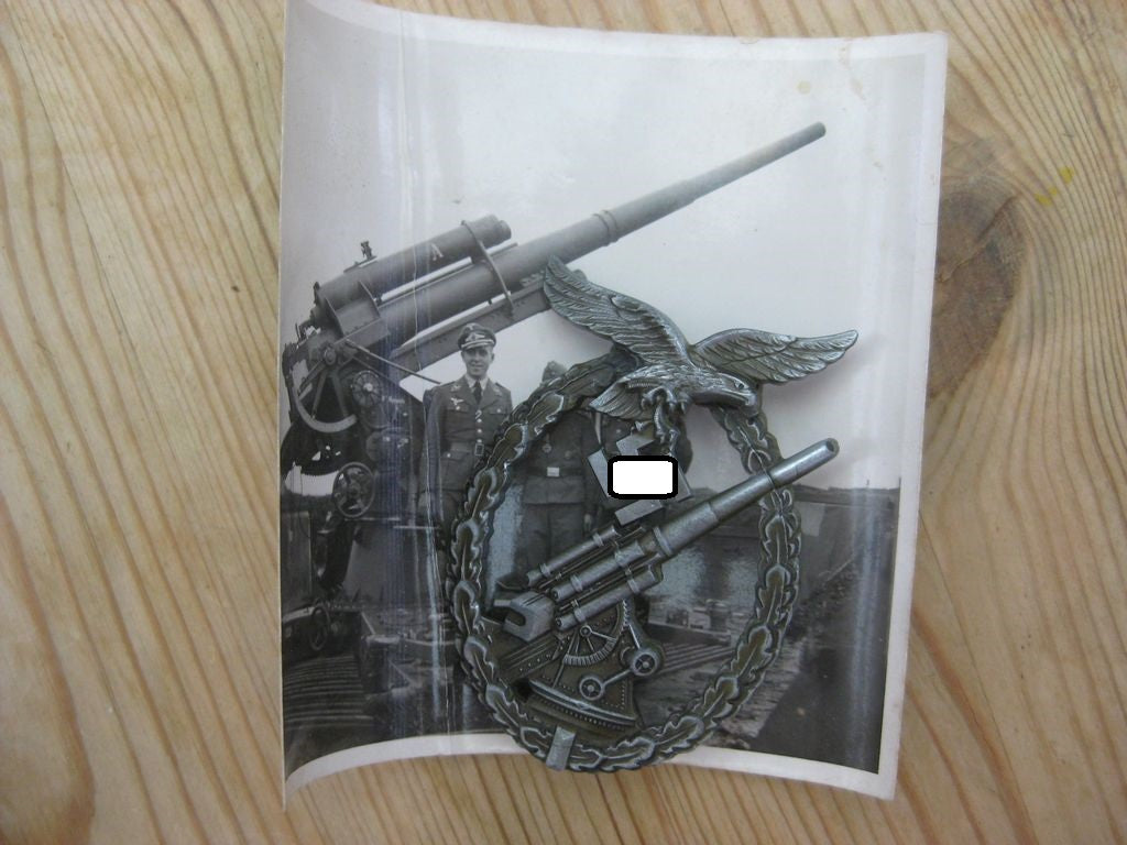 Flakkampfabzeichen der Luftwaffe seltene Variante