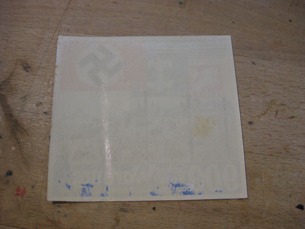 Original Werbeaufkleber 900 Jahre Stadt WARBURG in Westfahlen 1936