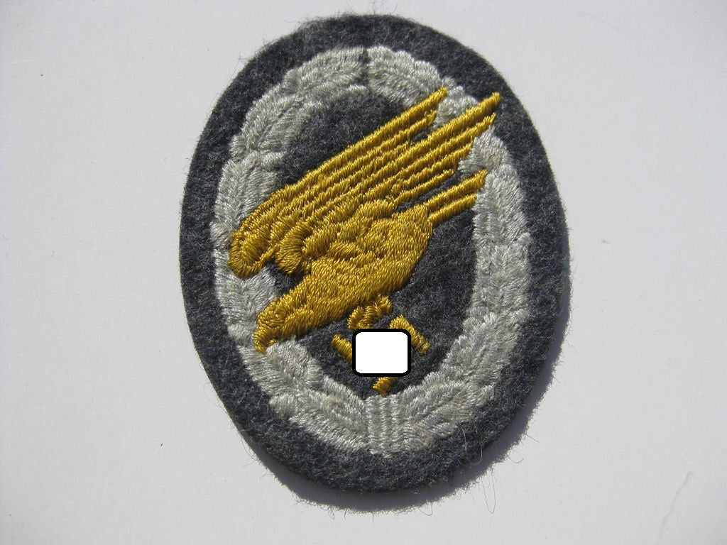 Fallschirmschützenabzeichen Wehrmacht - Stoffausführung - Mint condition