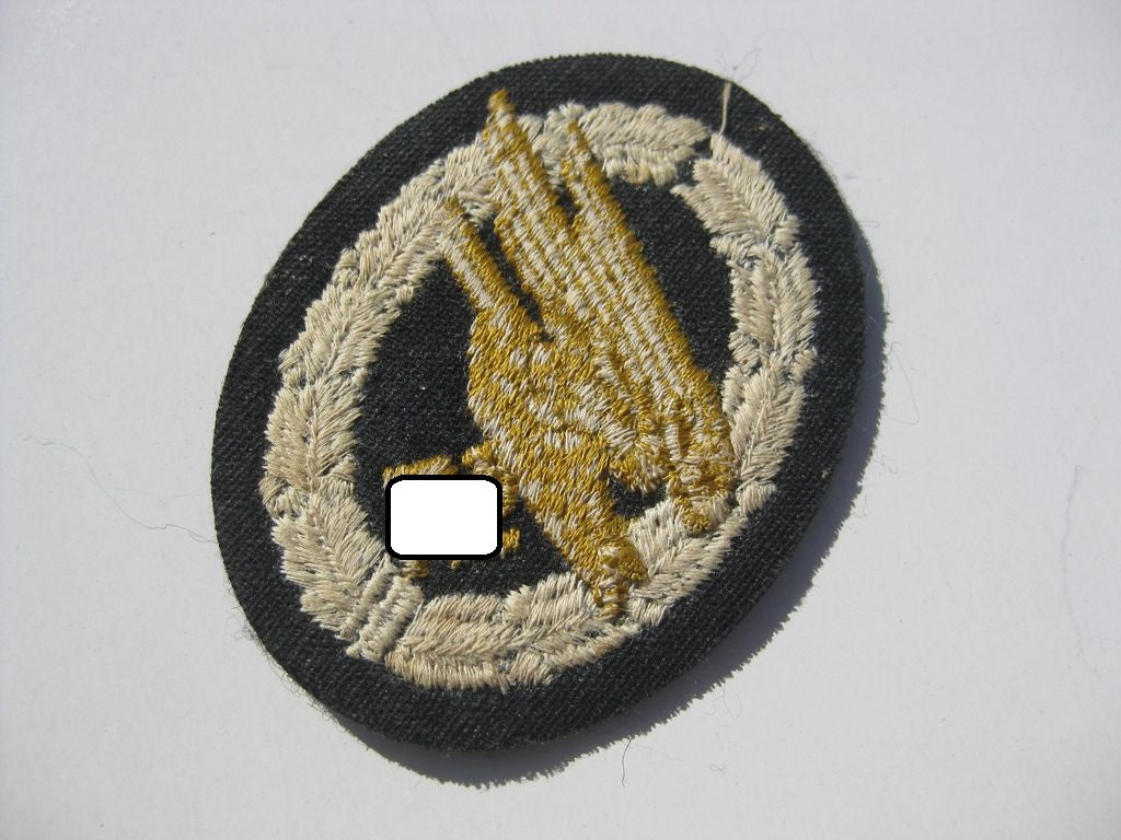 Fallschirmschützenabzeichen Wehrmacht - Stoffausführung - Mint condition
