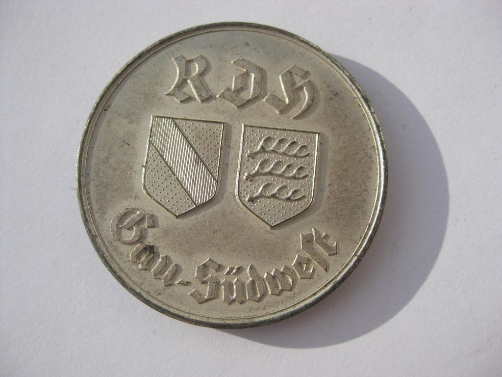 RDH Reichsbund Ehrenmedaille deutsches Hundewesen Gau Südwest