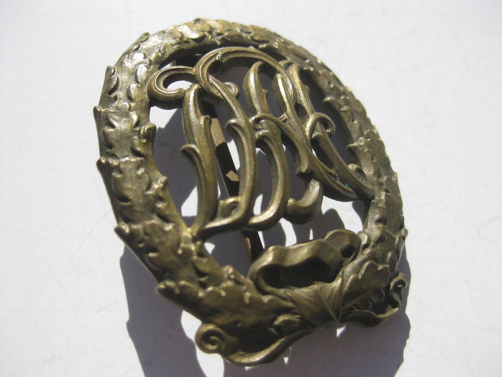 Sportabzeichen in Bronze (DRA) des  Herstellers: Wernstein