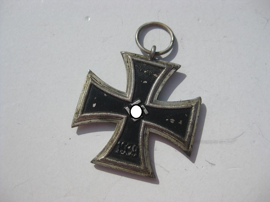 Schinkelkreuz Eisernes Kreuz 2.Klasse 1939 -EXTREM SELTENE VARIANTE- !! EINTEILIG !! (EK2/39)