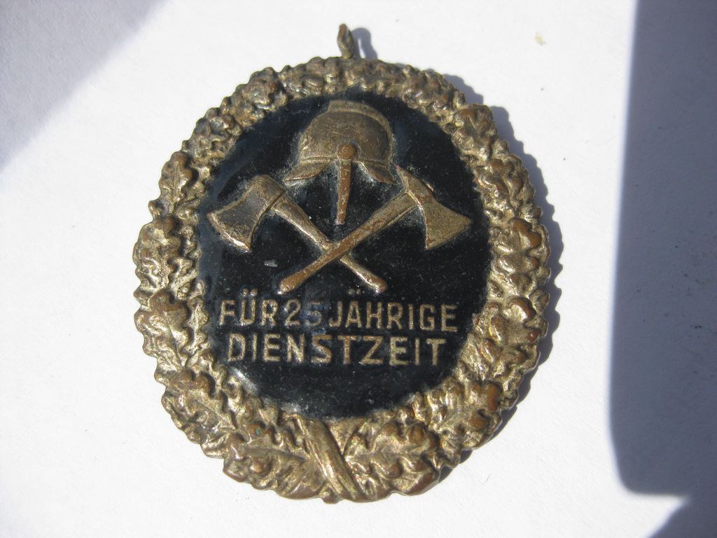 Feuerwehrorden Erinnerungsabzeichen für 25 Dienstjahre Preußen