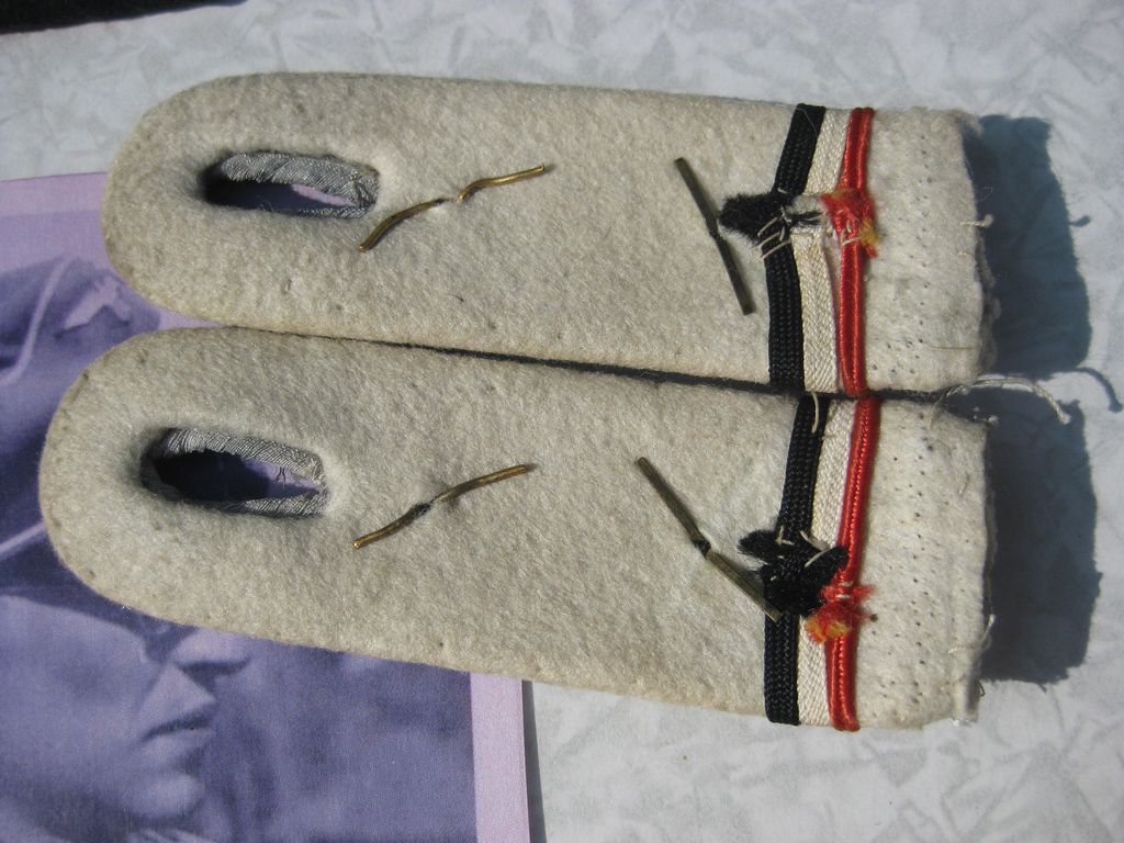Schulterklappen Kragenspiegel Hauptmann SONDERFÜHRER Wehrmacht Heer SEHR SELTEN