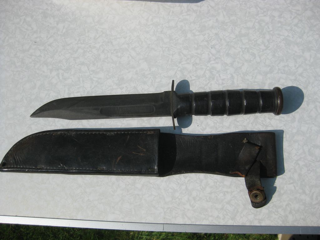 ORIGINAL USMC Kampfmesser / Beutestück Modell 1944
