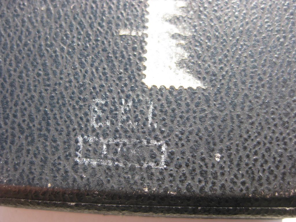 Leeres LDO-Verleihungsetui zum Eisernen Kreuz 1.Klasse 1939 (EK1/39)