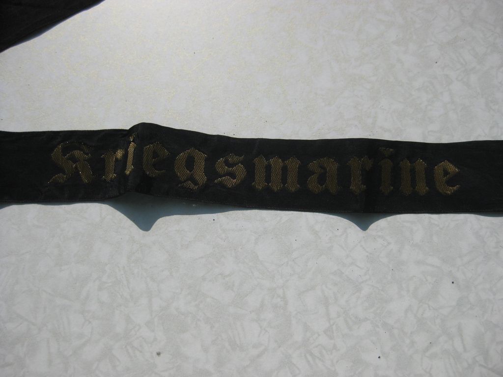 Mützenband Kriegsmarine