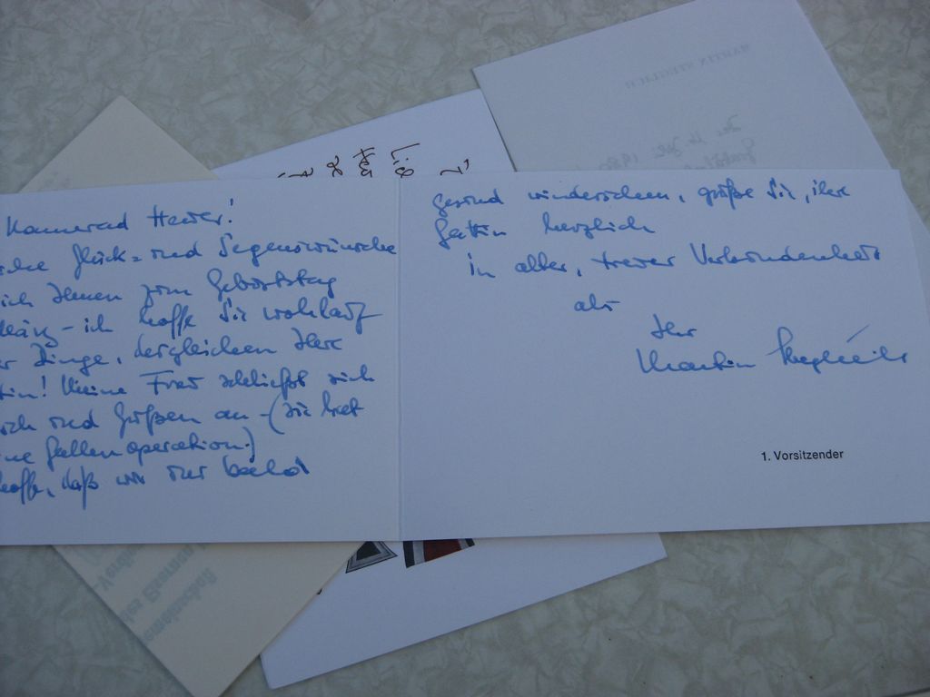 Dokumente aus dem Besitz des Ritterkreuzträgers H. Heuer aus der SS-Polizeidivision !!!!