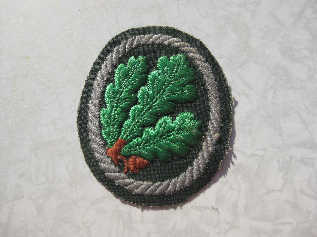 Ärmelabzeichen für die Jägertruppe der Wehrmacht