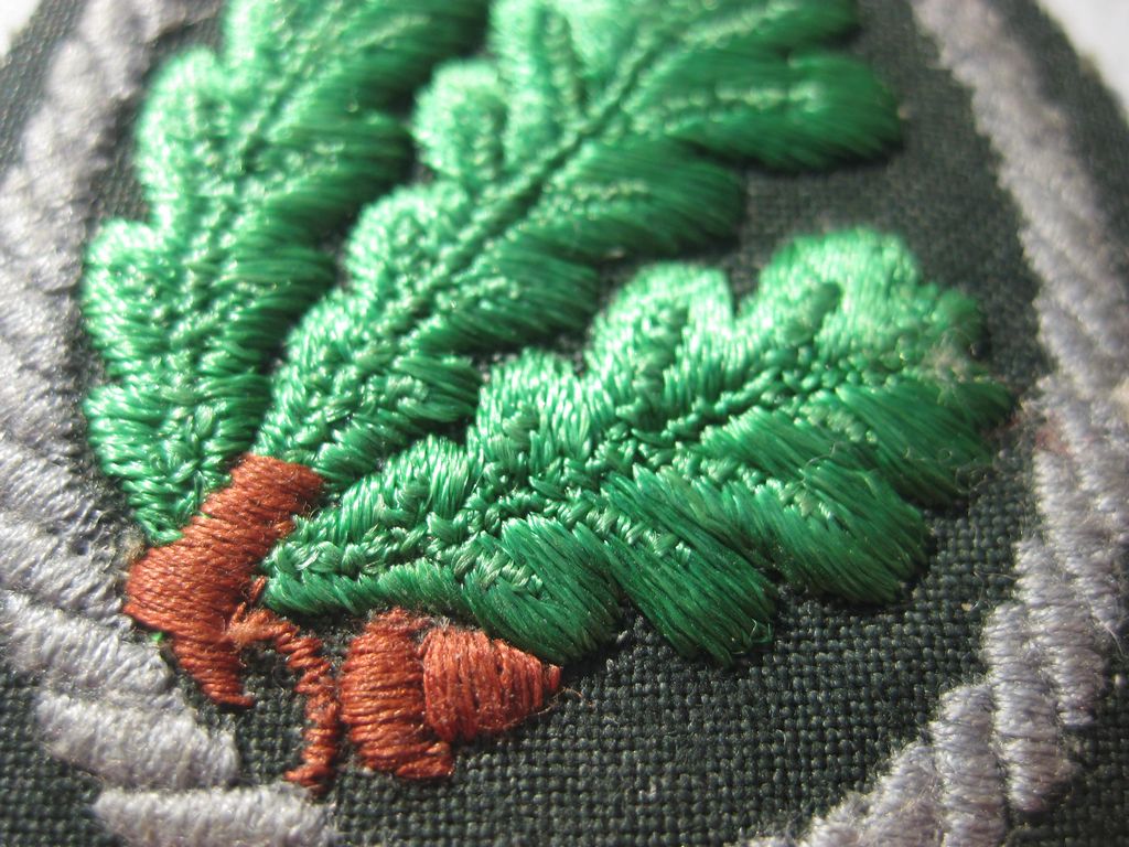 Ärmelabzeichen für die Jägertruppe der Wehrmacht