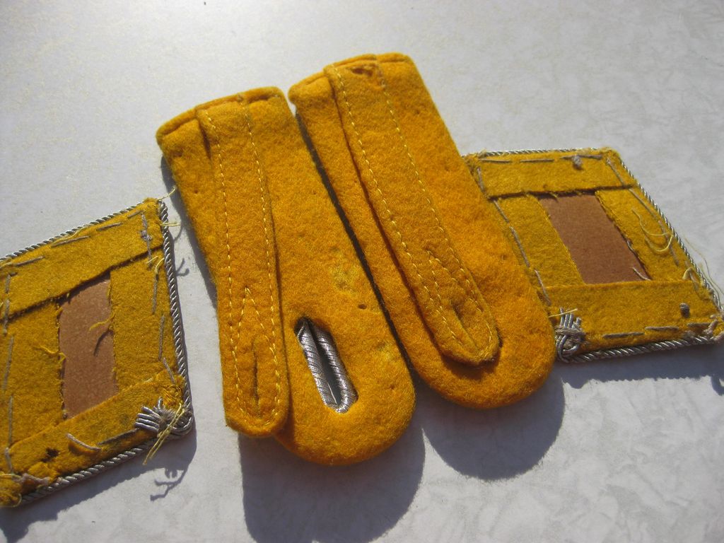 Schulterklappen und Kragenspiegel Luftwaffe Wehrmacht