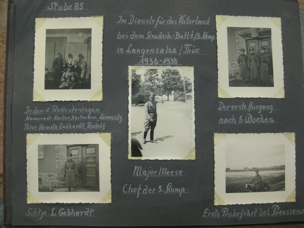 Militärfotoalbum NSKK / Kradschützen Bataillon Nr.1