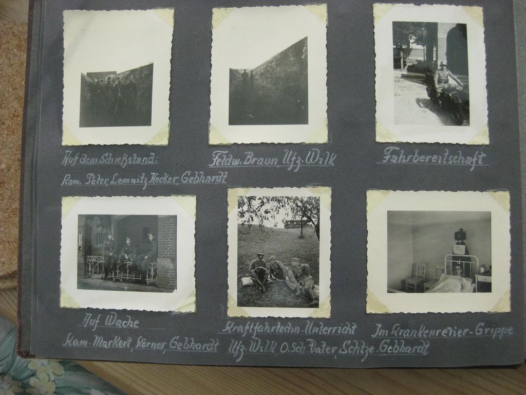 Militärfotoalbum NSKK / Kradschützen Bataillon Nr.1