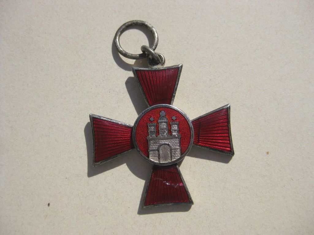 Orden Hamburger Hanseatenkreuz Kriegsverdienstkreuz 1914