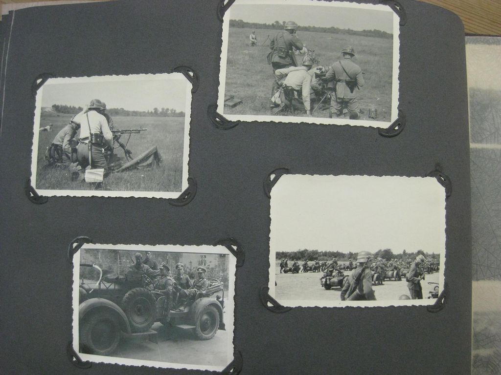 Militärfotoalbum NSKK / Kradschützen Bataillon Nr.1