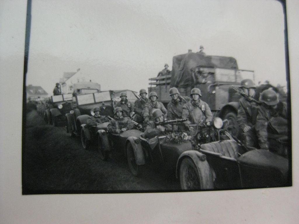 Militärfotoalbum NSKK / Kradschützen Bataillon Nr.1