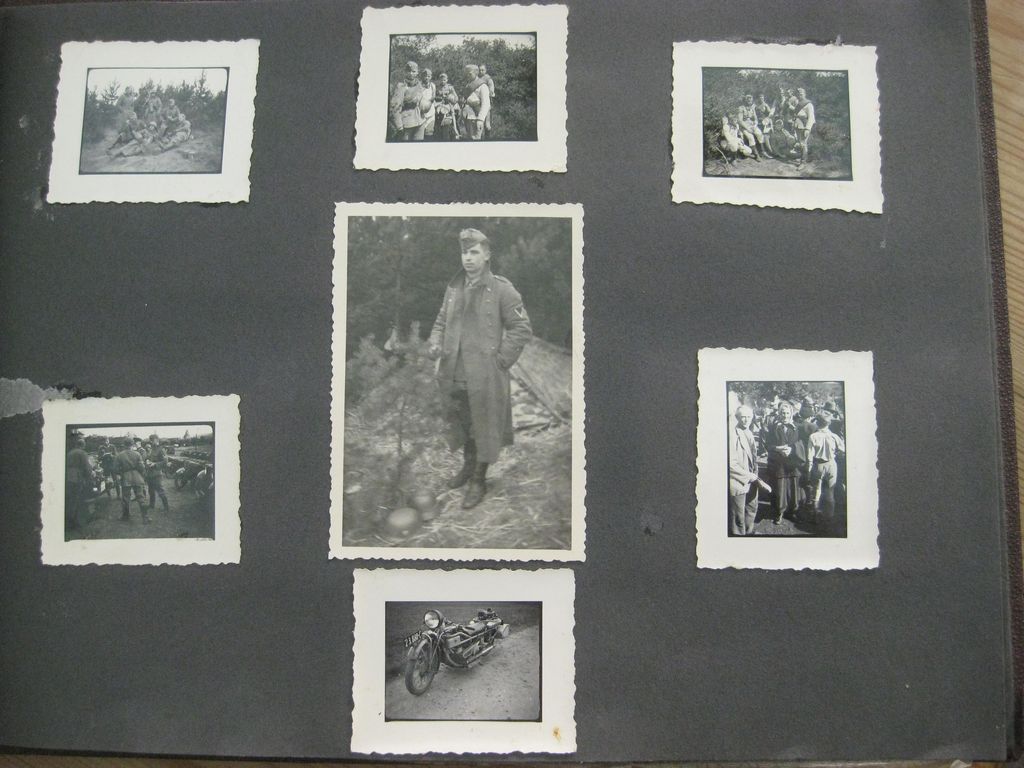 Militärfotoalbum NSKK / Kradschützen Bataillon Nr.1