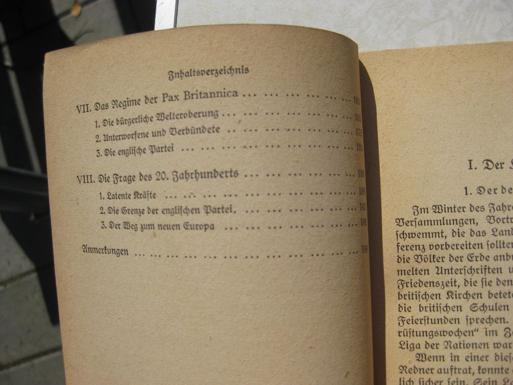 Buch England Vormarsch der Bürgerlichen Welt 1940