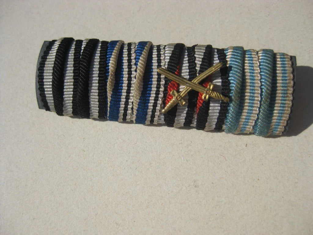 4er Feldspange Kaiserreich & WEHRMACHT Bayern Orden Ehrenzeichen