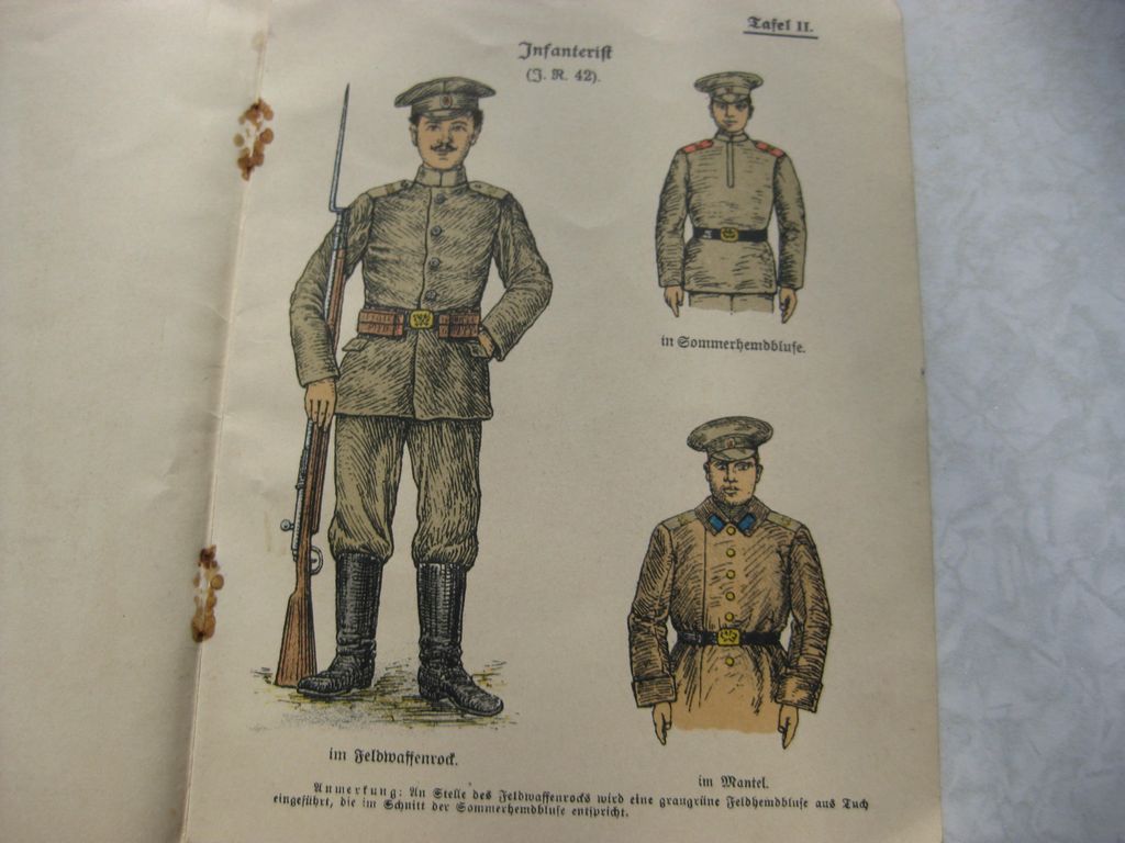 Originalausgabe Heft / Buch Kurze Zusammenfassung über die russische Armee 1913