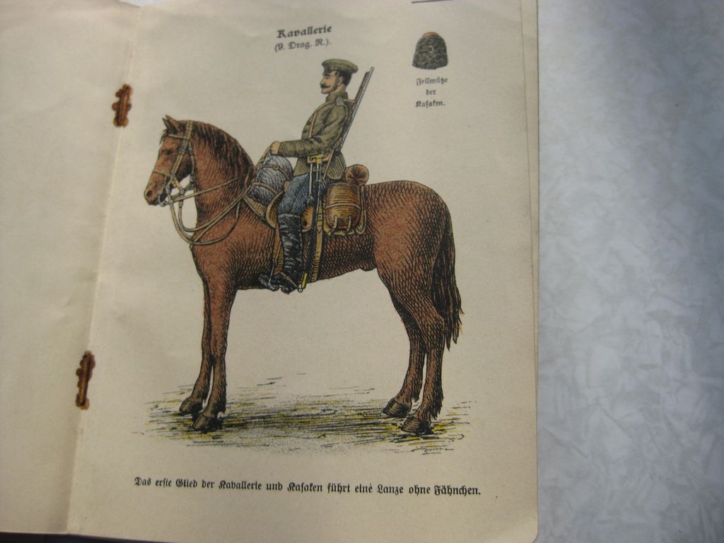 Originalausgabe Heft / Buch Kurze Zusammenfassung über die russische Armee 1913
