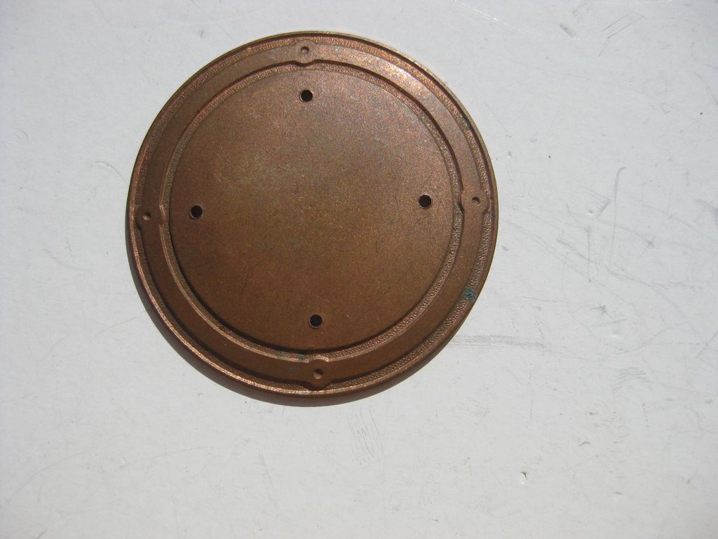 Deutsches Kreuz in Gold Zwischenplatte / Ersatzteil Wehrmacht