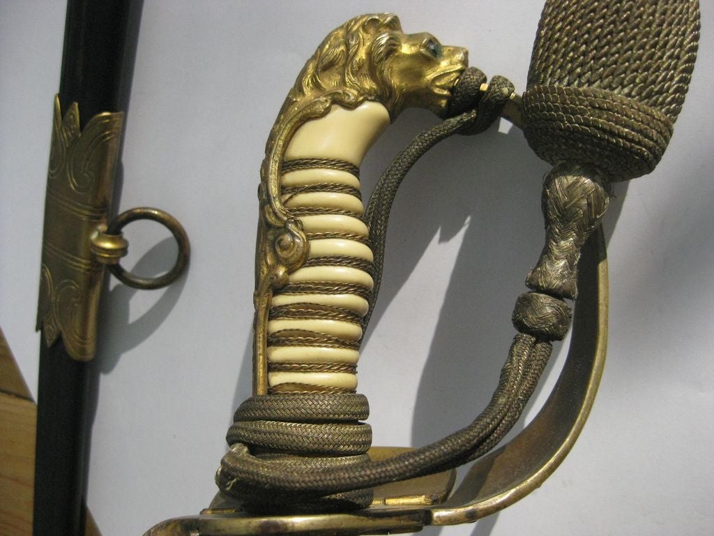 Offizierssäbel / Säbel / Wehrmacht / Kriegsmarine / Marinesäbel Schlachtschiff BISMARCK 100% Original !!!!