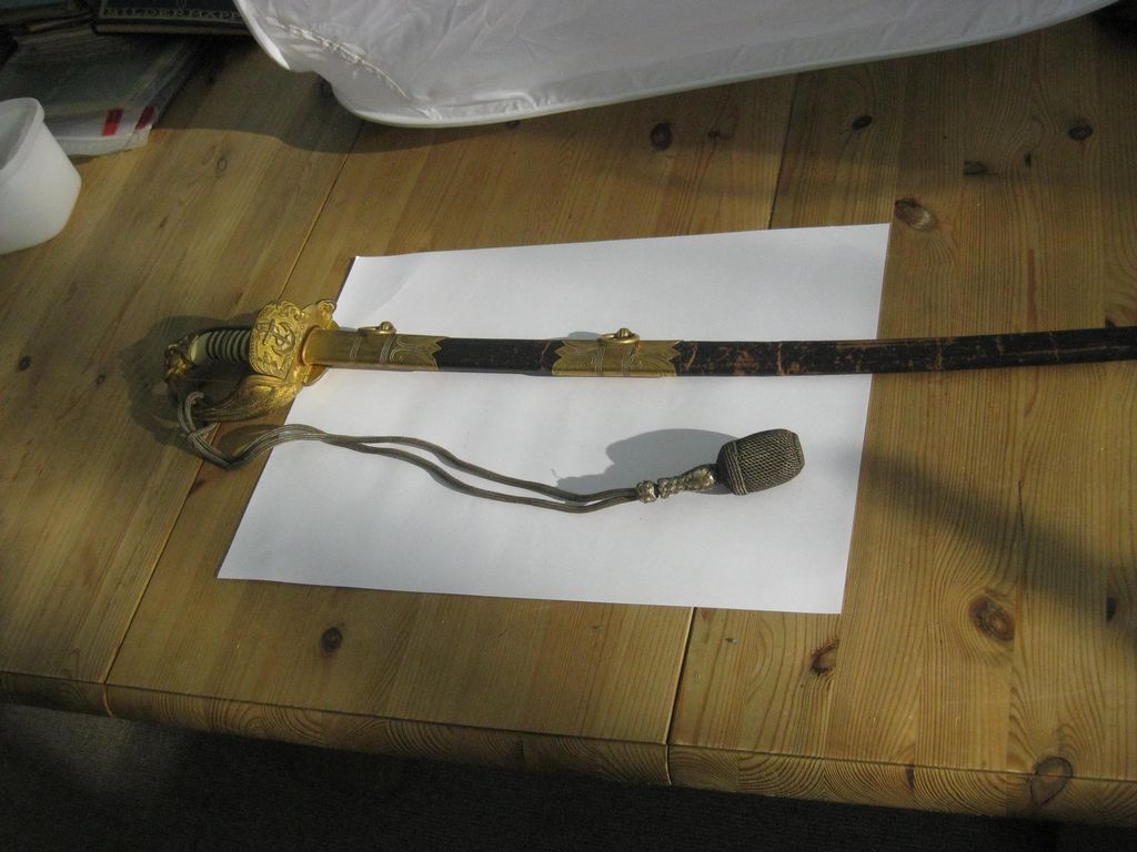 Offizierssäbel / Kriegsmarine / Marinesäbel / WEHRMACHT