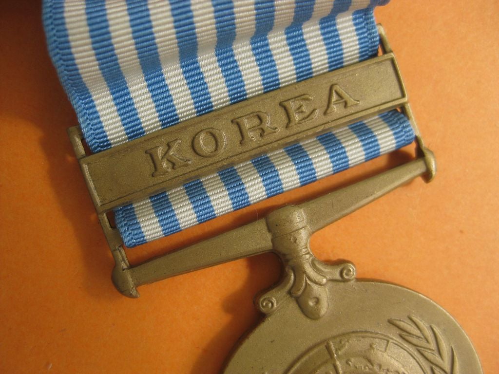 Korea United Nations Medaille England Großbritannien Canada Kanada