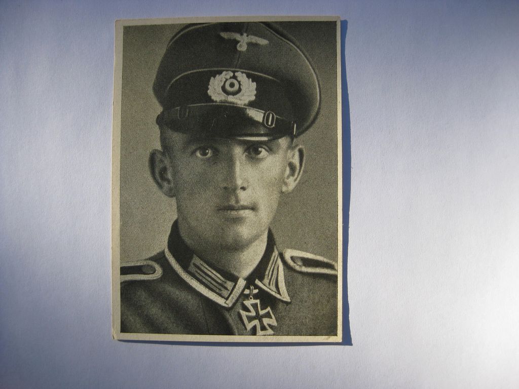 Sammlerkarte Sammelbildchen Propagandakompanie Ritterkreuz des Eisernes Kreuz 1939 Wehrmacht Orden