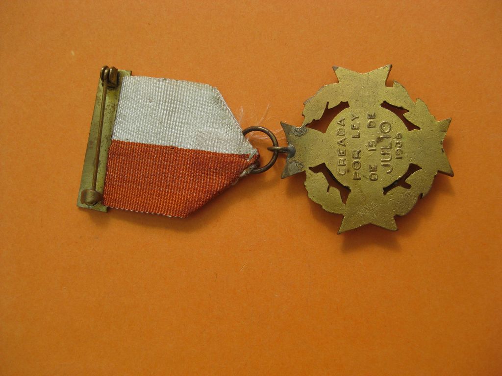 unbekannte Medaille Mexico mexikanischer Orden Ehrenzeichen von 1936 !!!!