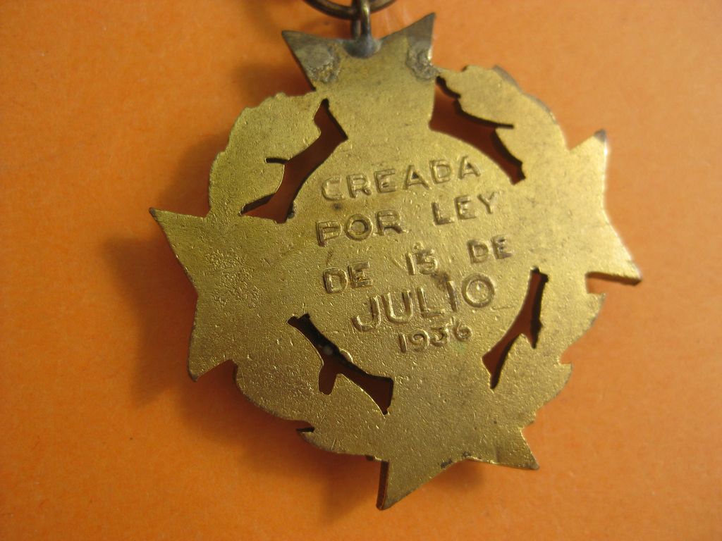 unbekannte Medaille Mexico mexikanischer Orden Ehrenzeichen von 1936 !!!!