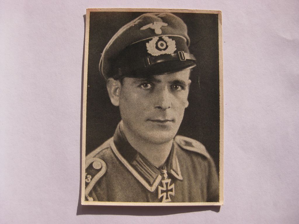 Sammlerkarte Sammelbildchen Propagandakompanie Ritterkreuz des Eisernes Kreuz 1939 Wehrmacht Orden