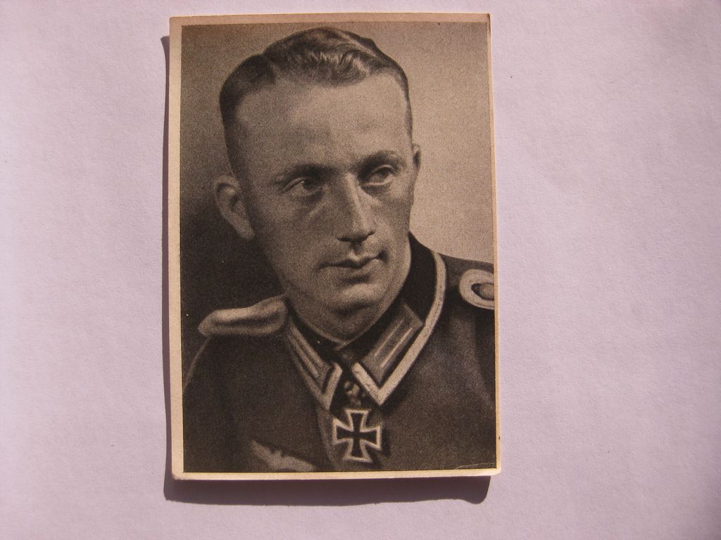 Sammlerkarte Sammelbildchen Propagandakompanie Ritterkreuz des Eisernes Kreuz 1939 Wehrmacht Orden