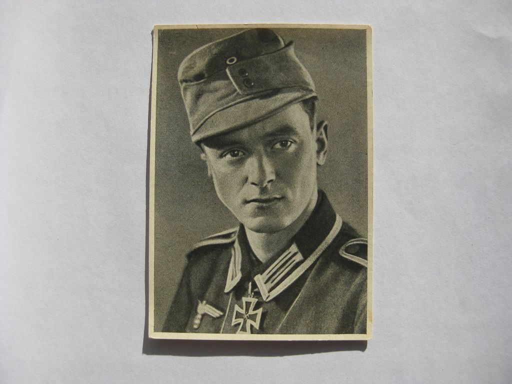 Sammlerkarte Sammelbildchen Propagandakompanie Ritterkreuz des Eisernes Kreuz 1939 Wehrmacht Orden
