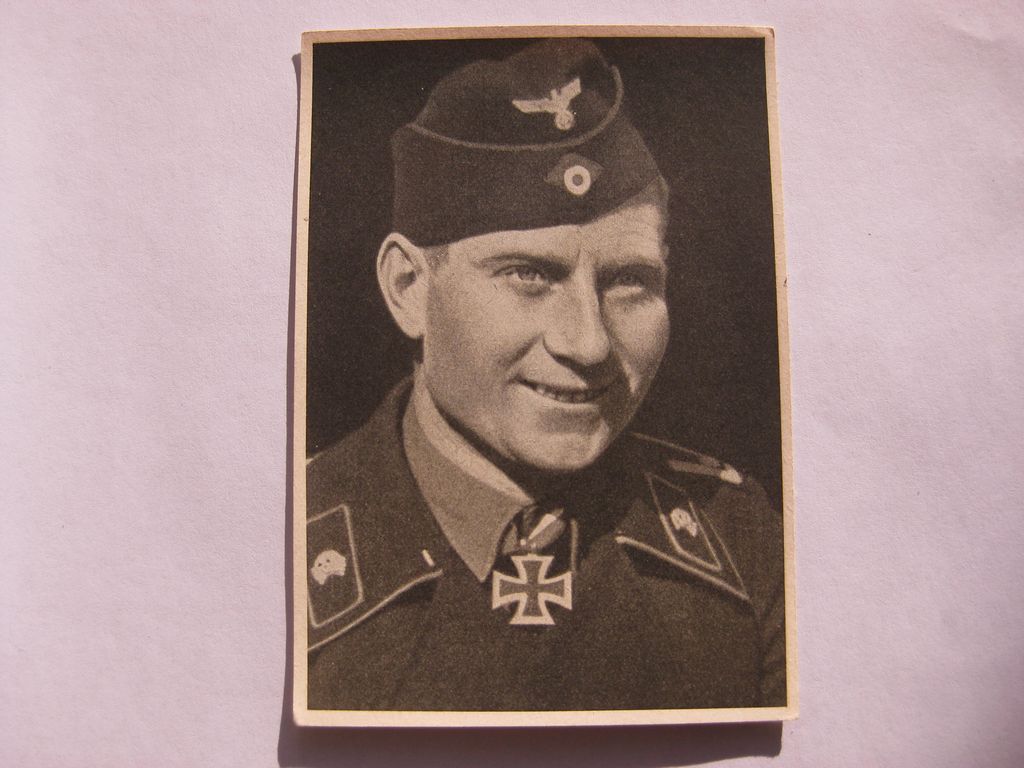 Sammlerkarte Sammelbildchen Propagandakompanie Ritterkreuz des Eisernes Kreuz 1939 Wehrmacht Orden