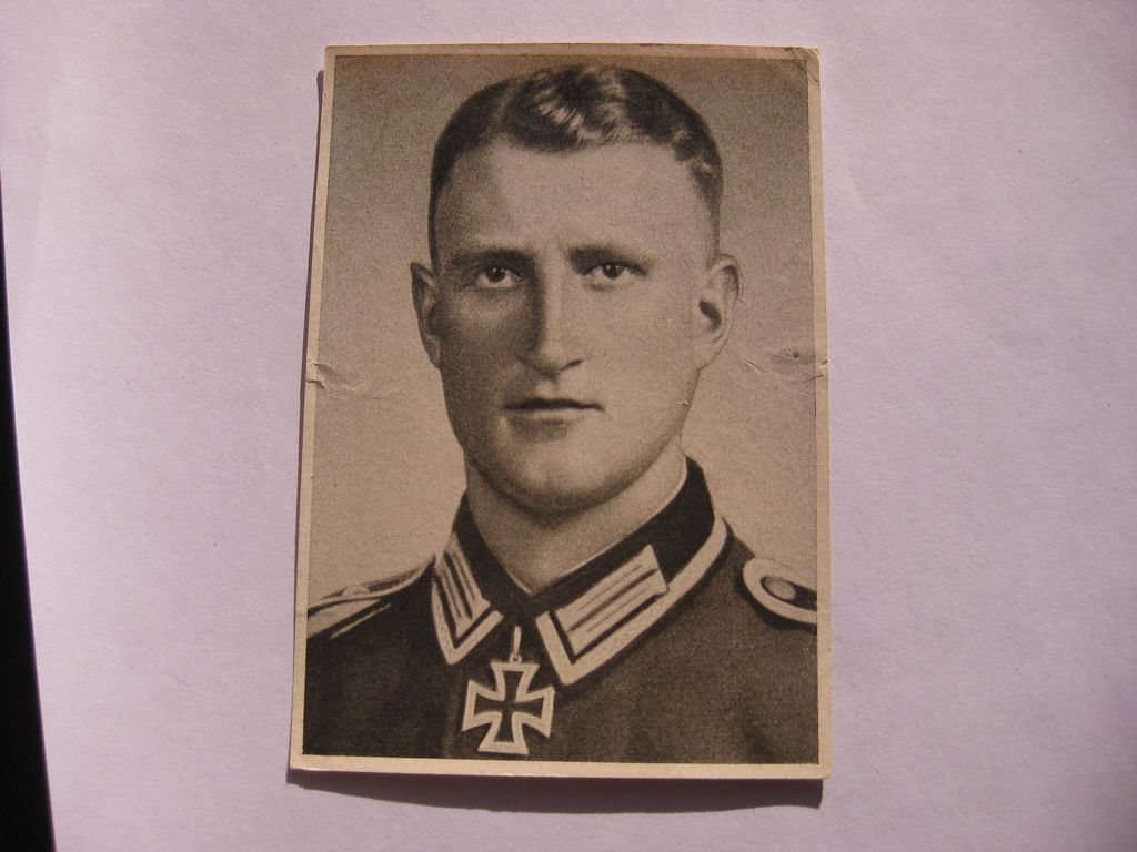 Sammlerkarte Sammelbildchen Propagandakompanie Ritterkreuz des Eisernes Kreuz 1939 Wehrmacht Orden