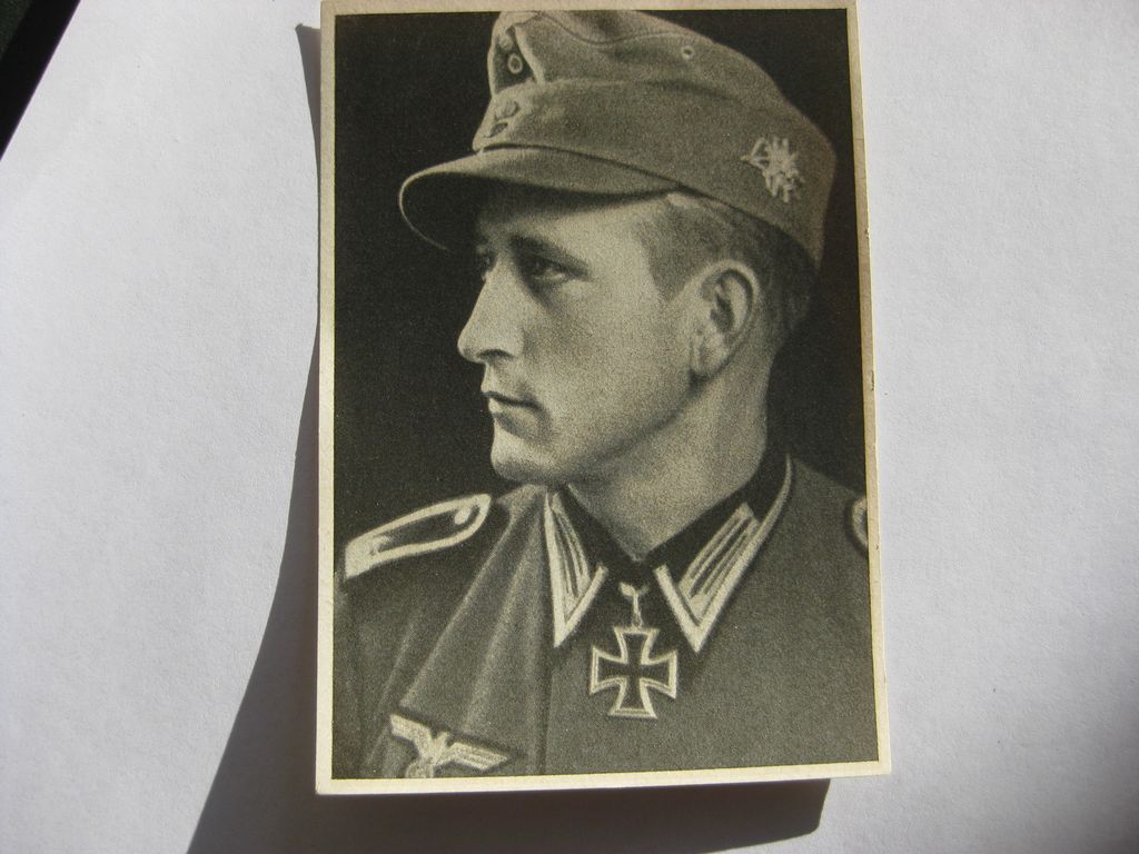 Sammlerkarte Sammelbildchen Propagandakompanie Ritterkreuz des Eisernes Kreuz 1939 Wehrmacht Orden