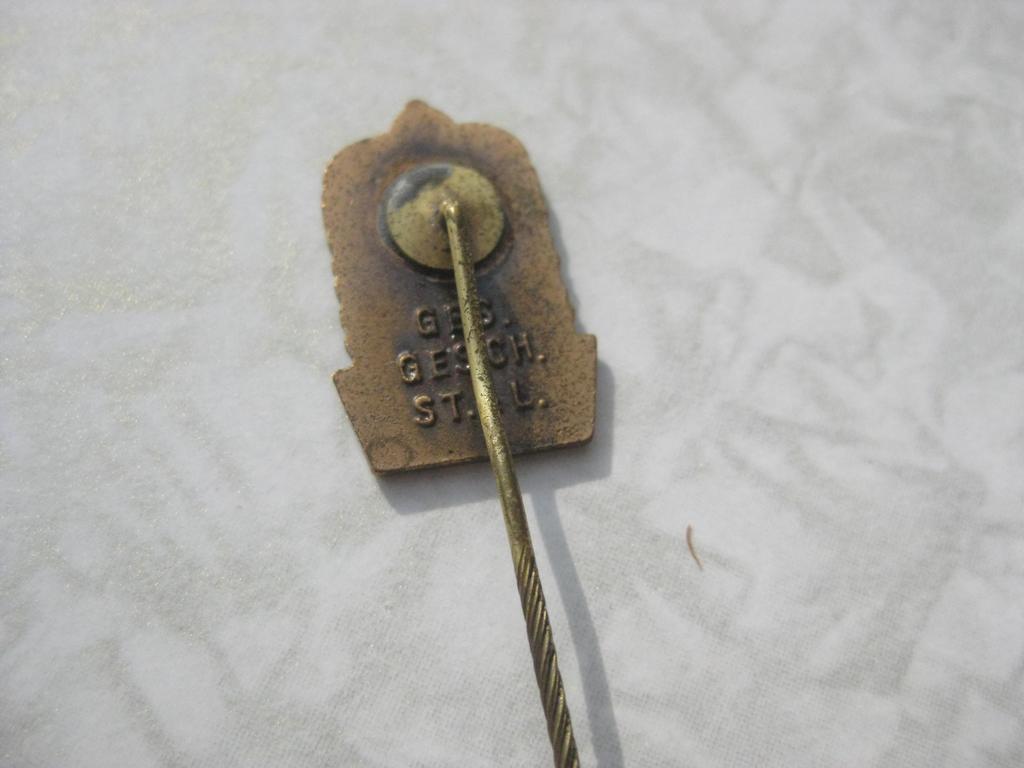 Mitgliedsnadel Deutscher Schützenbund -Luftgewehr- kaiserliches Abzeichen