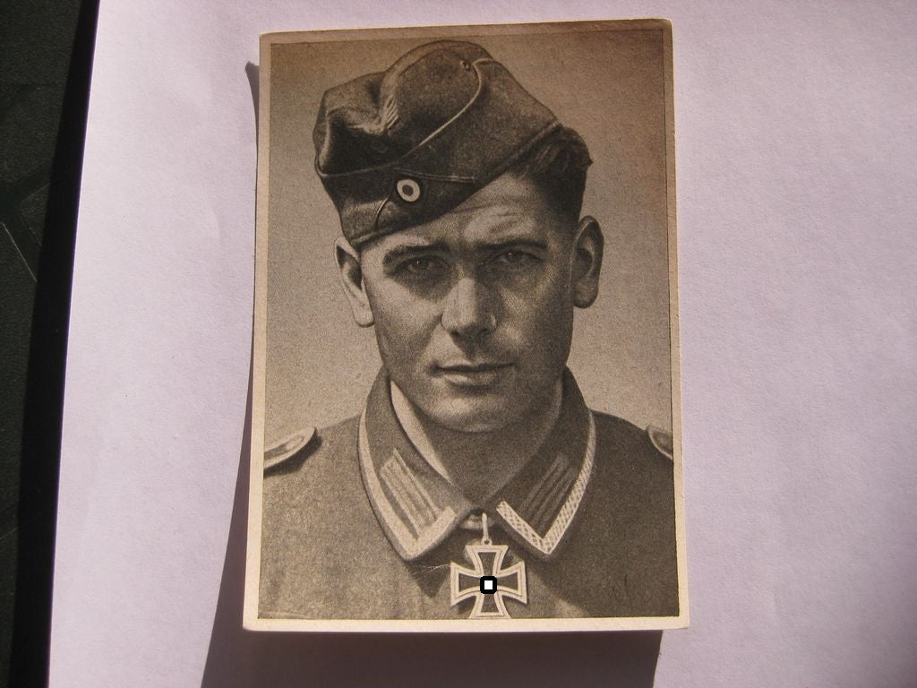 Sammlerkarte Sammelbildchen Propagandakompanie Ritterkreuz des Eisernes Kreuz 1939 Wehrmacht Orden