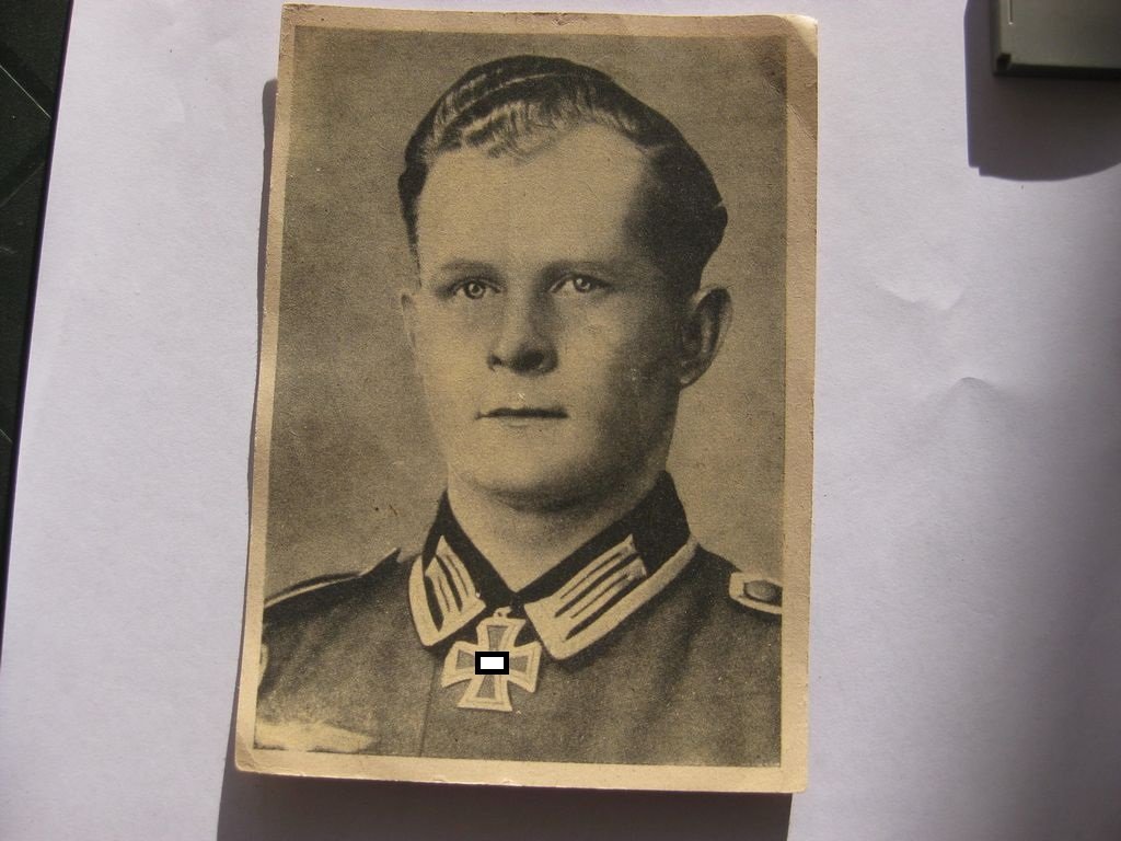 Postkarte Sammlerkarte Sammelbildchen Propagandakompanie Ritterkreuz des Eisernes Kreuz 1939 Wehrmacht Orden Postkarte