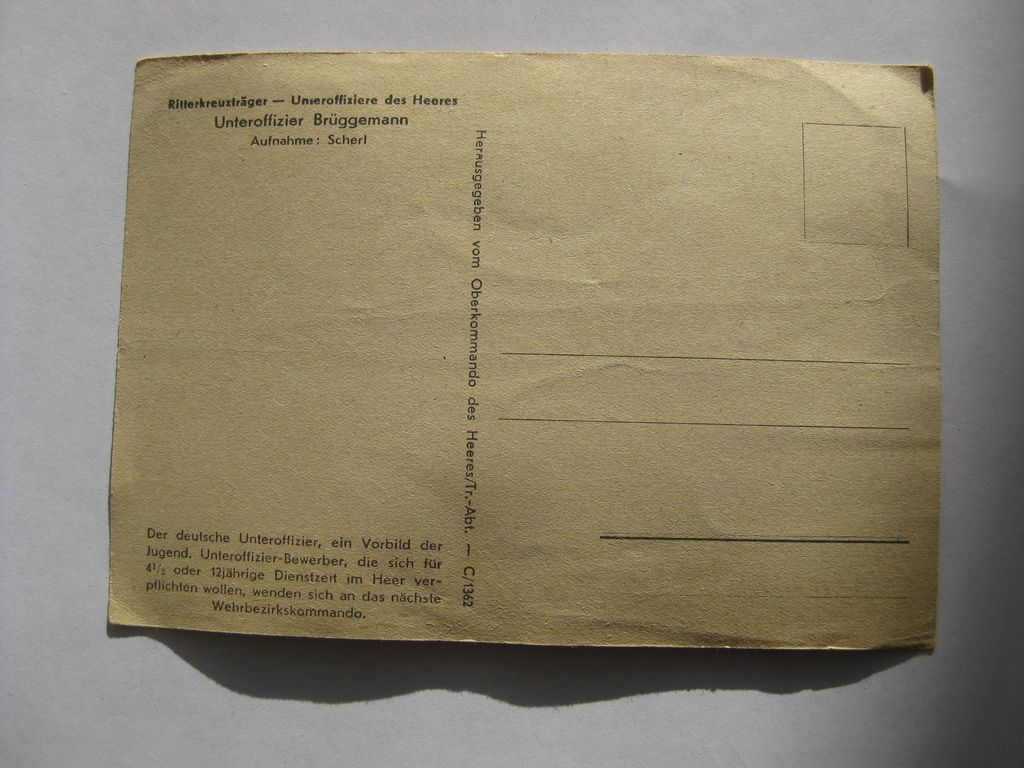 Originale Postkarte Sammlerkarte Sammelbildchen Propagandakompanie Postkarte