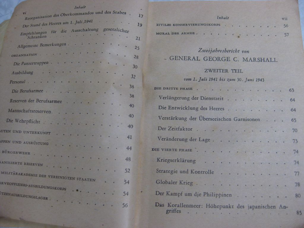 Buch Der Bericht des amerikanischen Oberkommandos USA Kriegstagebuch