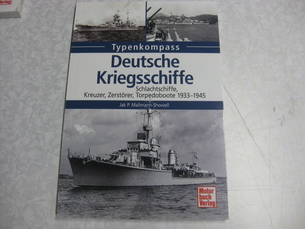 Typenkompass Taschenbuch Wehrmacht Deutsche Kriegsmarine Kriegsschiffe / Schlachtschiffe Kreuzer Zerstörer Torpedoboote 1935 - 1945