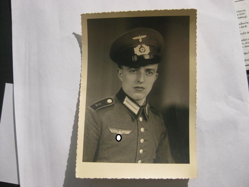Uniformfoto Gefreiter Artillerie Regiment 2 - Stettin - Wehrmacht 3.Reich