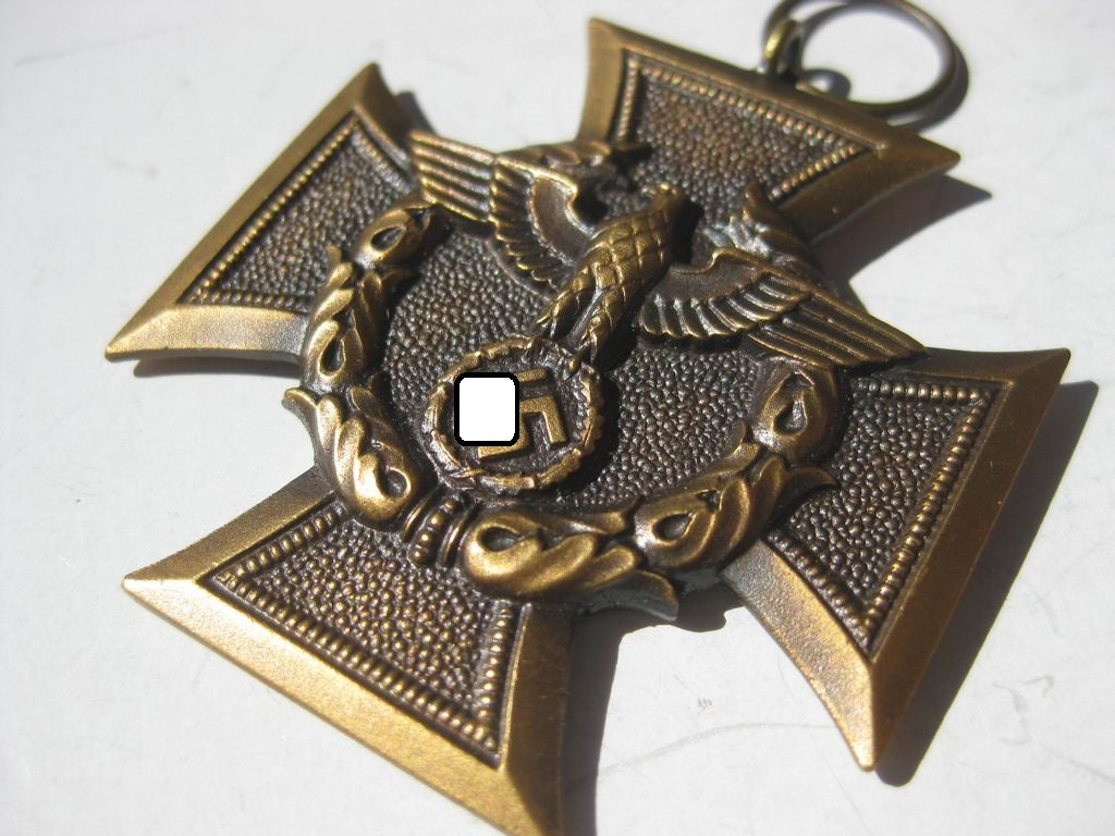 Zollgrenzschutz Ehrenzeichen / Polizei Grenzschutz 1938 in Verleihungsschachtel / Verleihungsetui Mint Condition